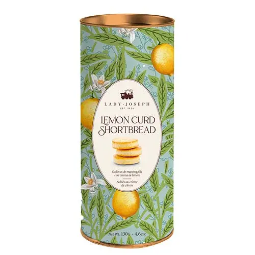 Lady Joseph biscuiți cu unt și lămâie în cutie cadou 130g
