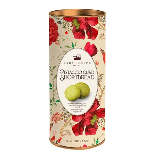 Lady Joseph biscuiți în cutie cadou cu fistic 130g