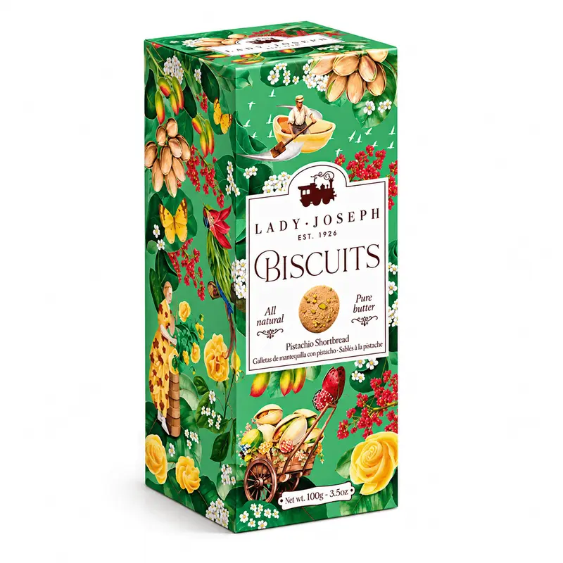 Lady Joseph cookies cu fistic 100g