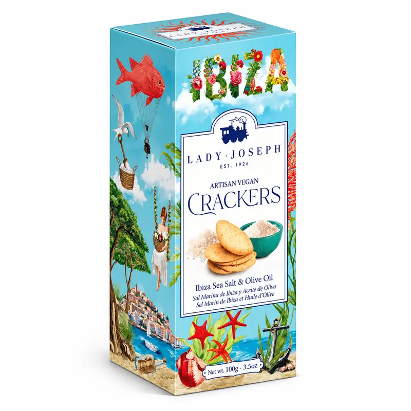 Lady Joseph crackers cu sare de Ibiza 100g