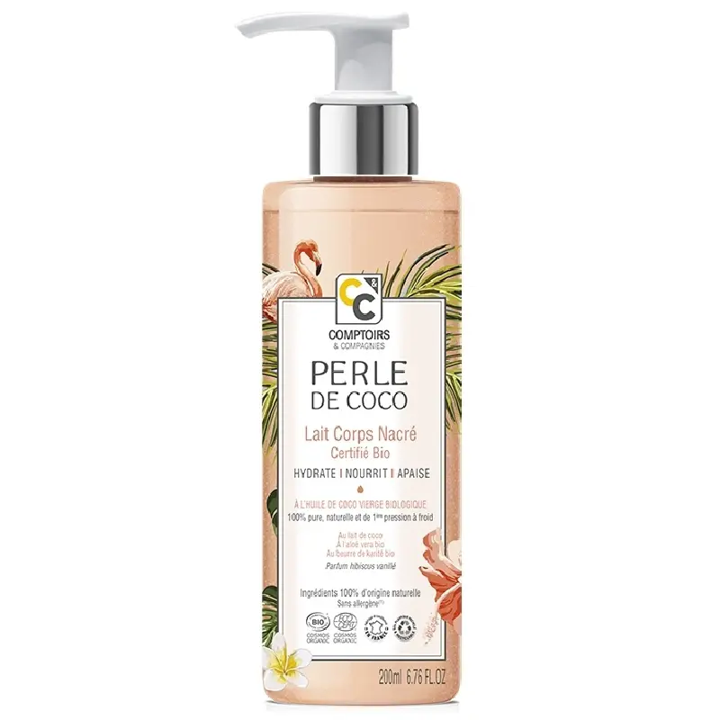 Lapte bio de corp perle de cocos 200ml C&C
