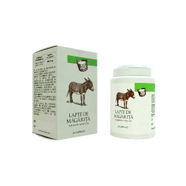 Lapte de măgăriță 20 capsule – Sintofarm
