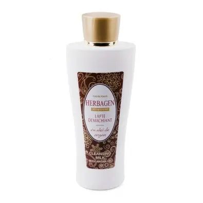 Lapte demachiant cu ulei de argan 200 ml – Herbagen