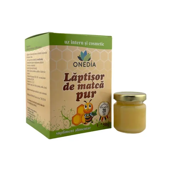 Lăptișor de matcă pur 50 g – Onedia - Vitalitate zilnică
