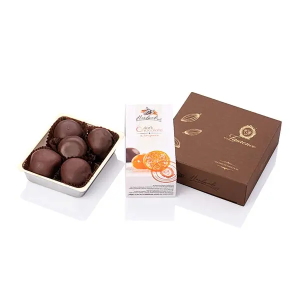 Laurence Chocolate mandarine în ciocolată Golden Tangerine 185g