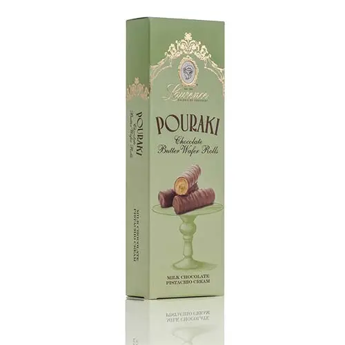 Laurence Chocolate Pouraki cu fistic 110g