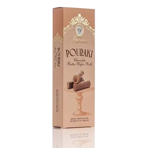 Laurence Chocolate Pouraki cu unt și cremă de alune 110g