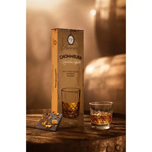 Laurence Chocolate Sommelier Milk Chocolate Pairing Whisky 100g