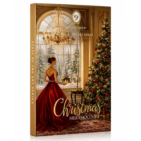 Laurence Chocolate tableta de ciocolata cu lapte 80g - Editie de Craciun
