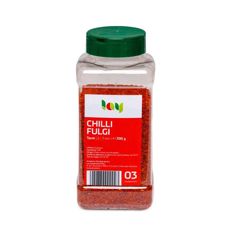 LAY CHILLI FULGI - 2 -3 mm - 390 Grame