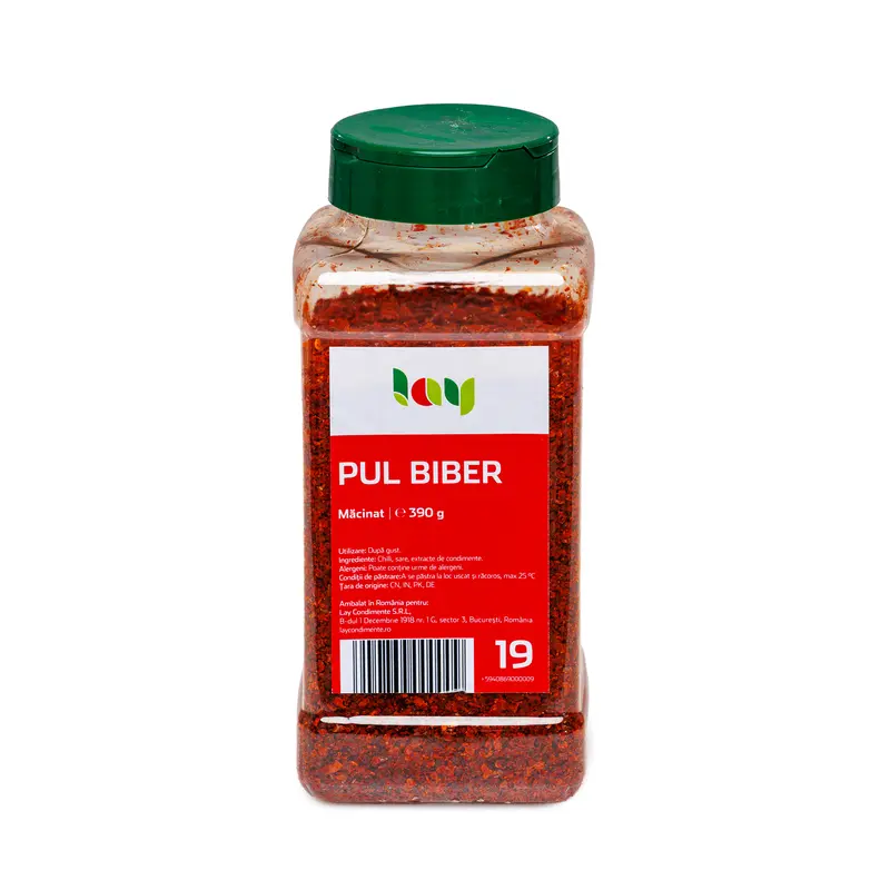 LAY PUL BIBER - FULGI DE ARDEI IUTE - 390 Grame
