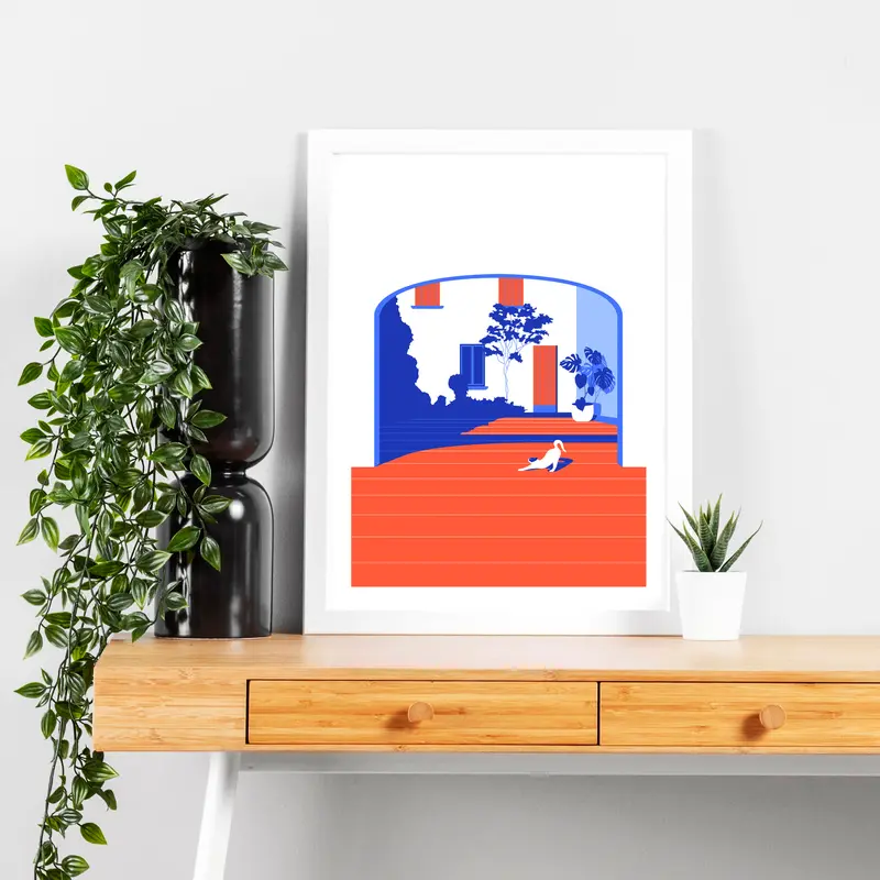 Lazy Summer 30x40cm