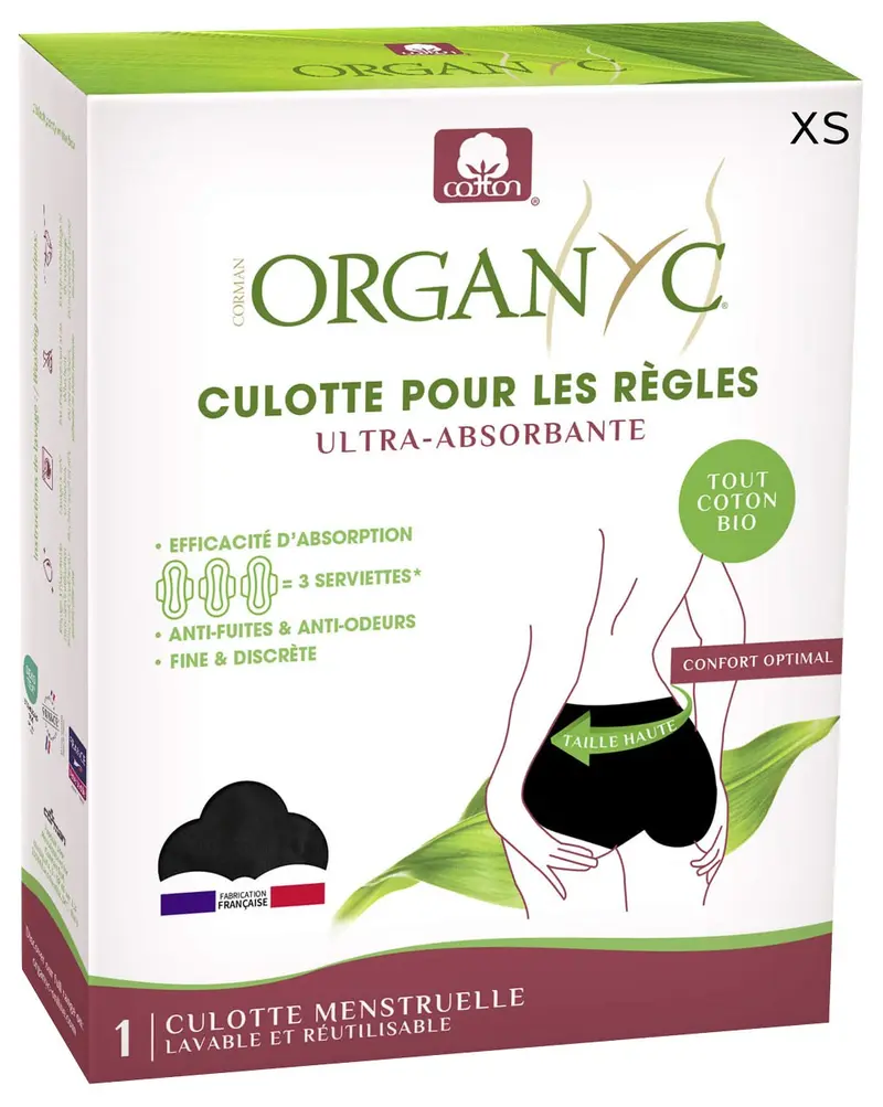 Lenjerie intima pentru perioada menstruala, Organyc