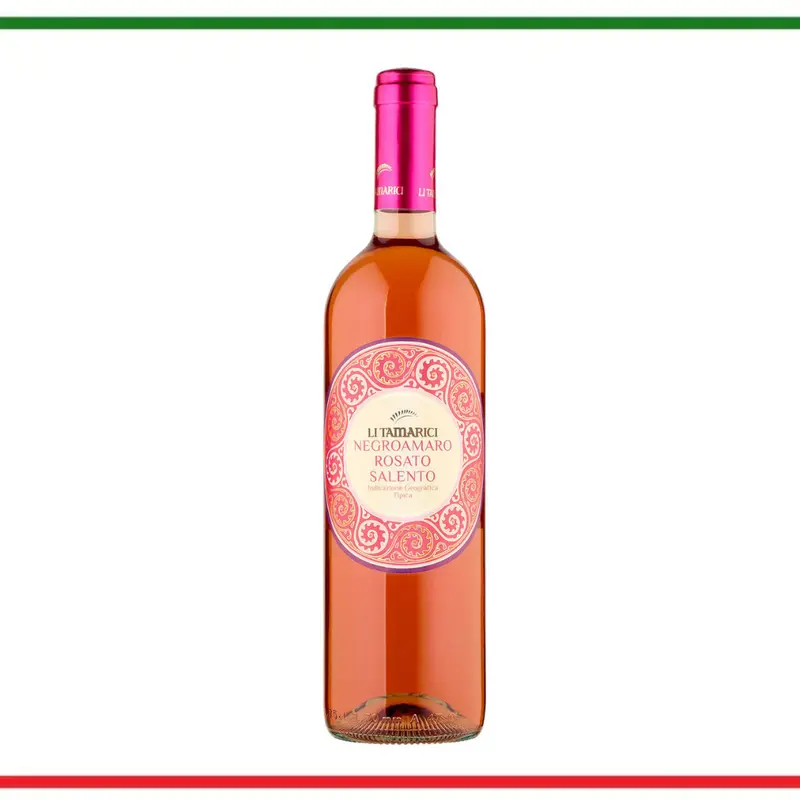 Li Tamarici vin rose Negroamaro del Salento 75cl