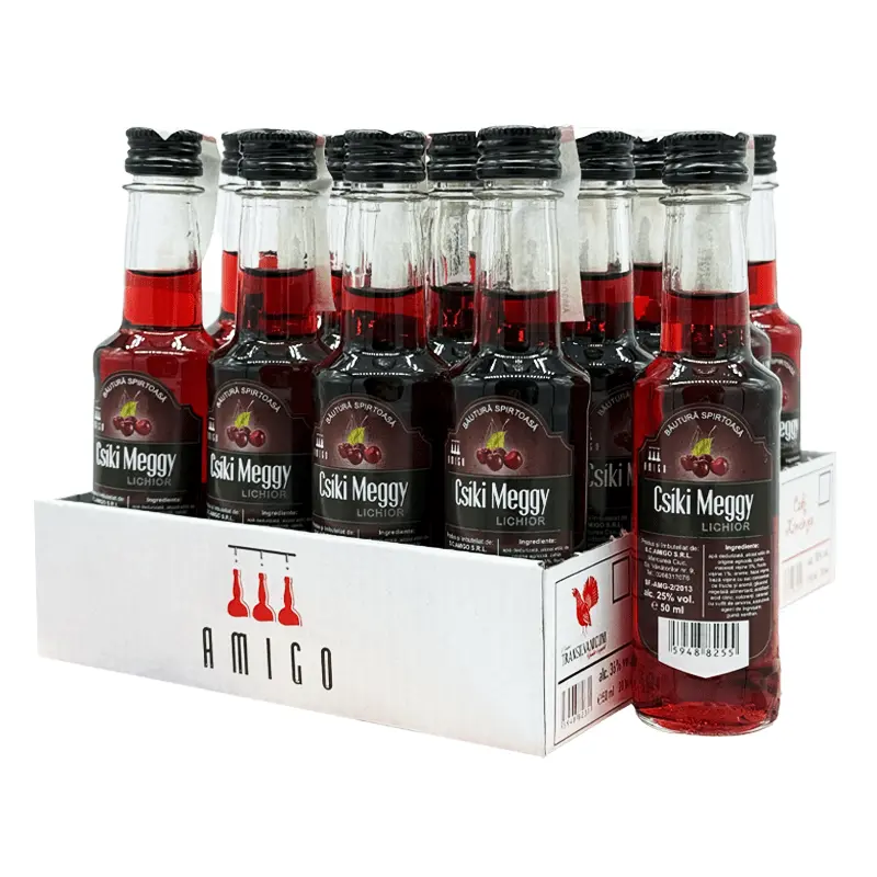 Lichior Amigo Csíki Meggy 25% 20x 0.05L