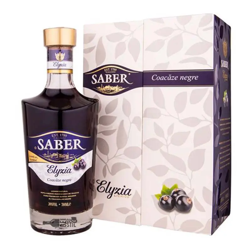 Lichior Saber Elyzia Coacaze Negre 30% 0.7L