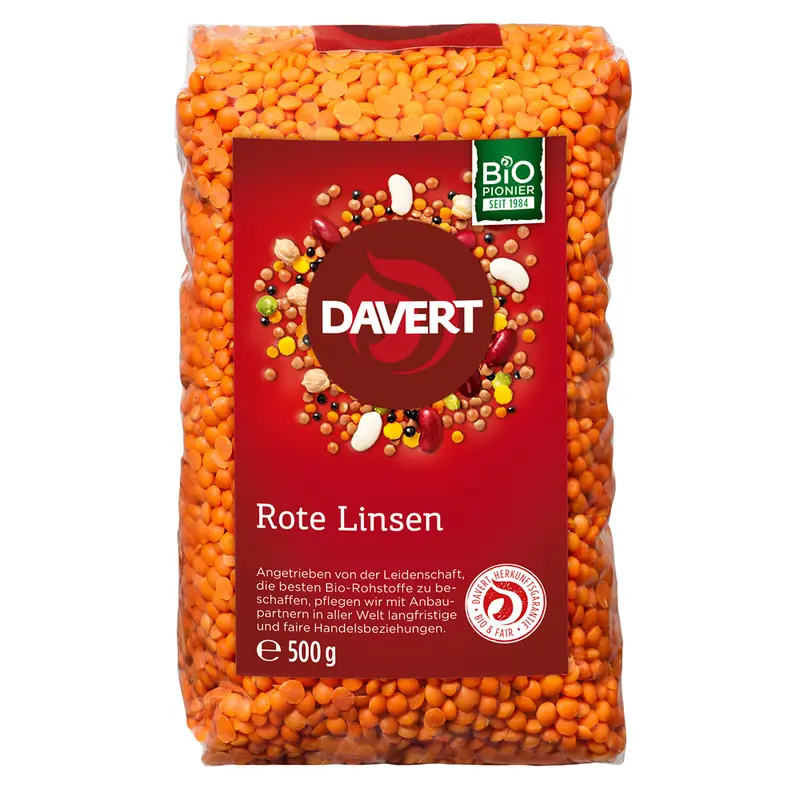 Linte Rosie Bio Davert 500 g