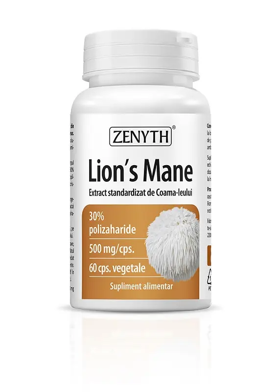 Lion’s Mane 500 mg 60 capsule vegetale – Zenyth