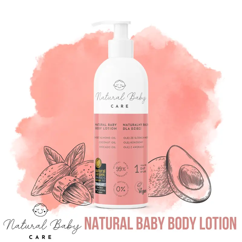 Lotiune de Corp Naturala pentru bebelusi, 200 ml
