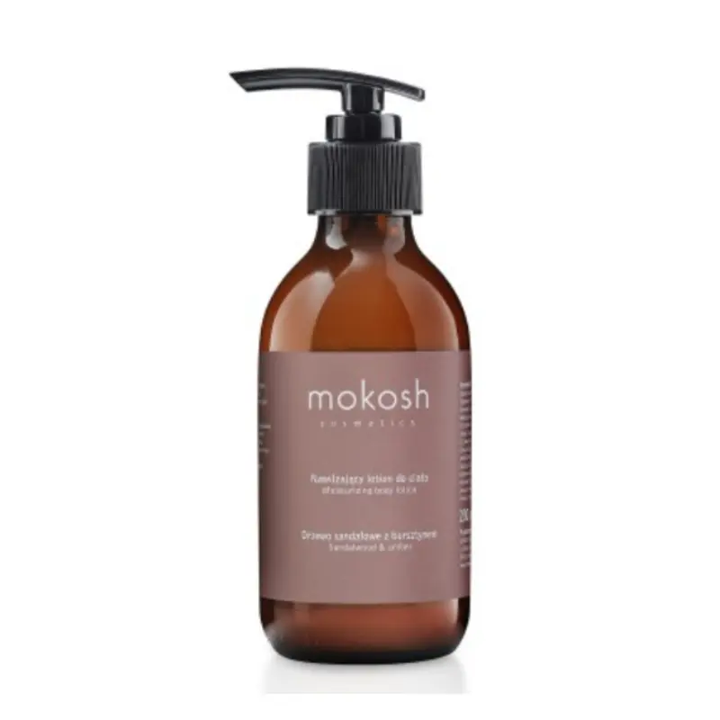 Lotiune hidratanta pentru corp lemn de santal & chihlimbar - 200 ml Mokosh