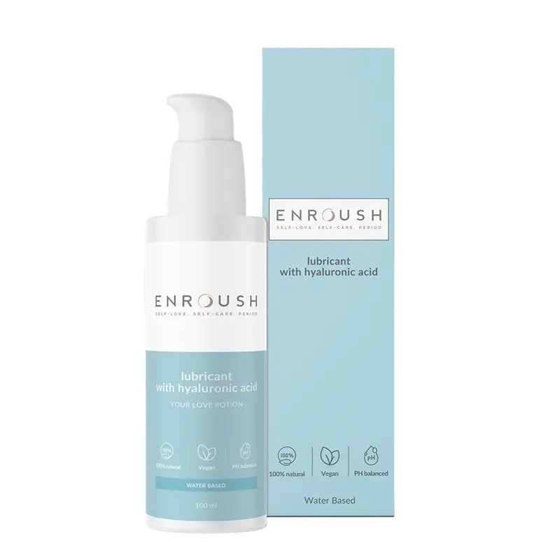 Lubrifiant cu acid hialuronic 100 ml – Enroush - Pe bază de apă