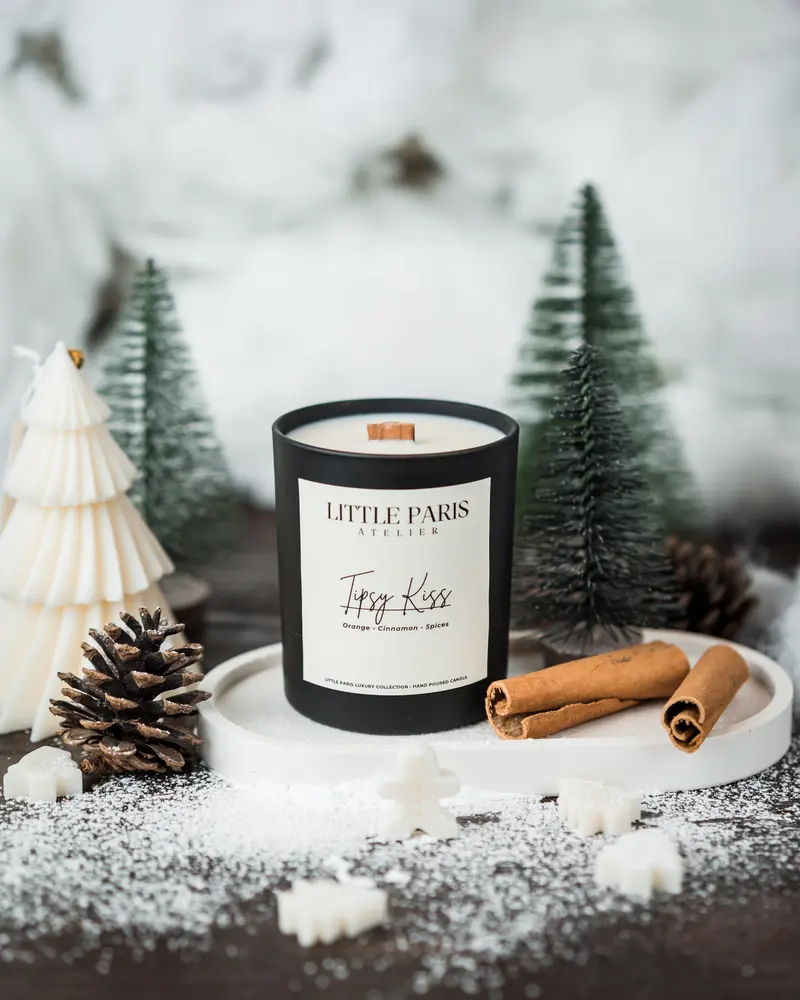 Lumanare parfumata Tipsy Kiss - Orange • Cinnamon • Spices