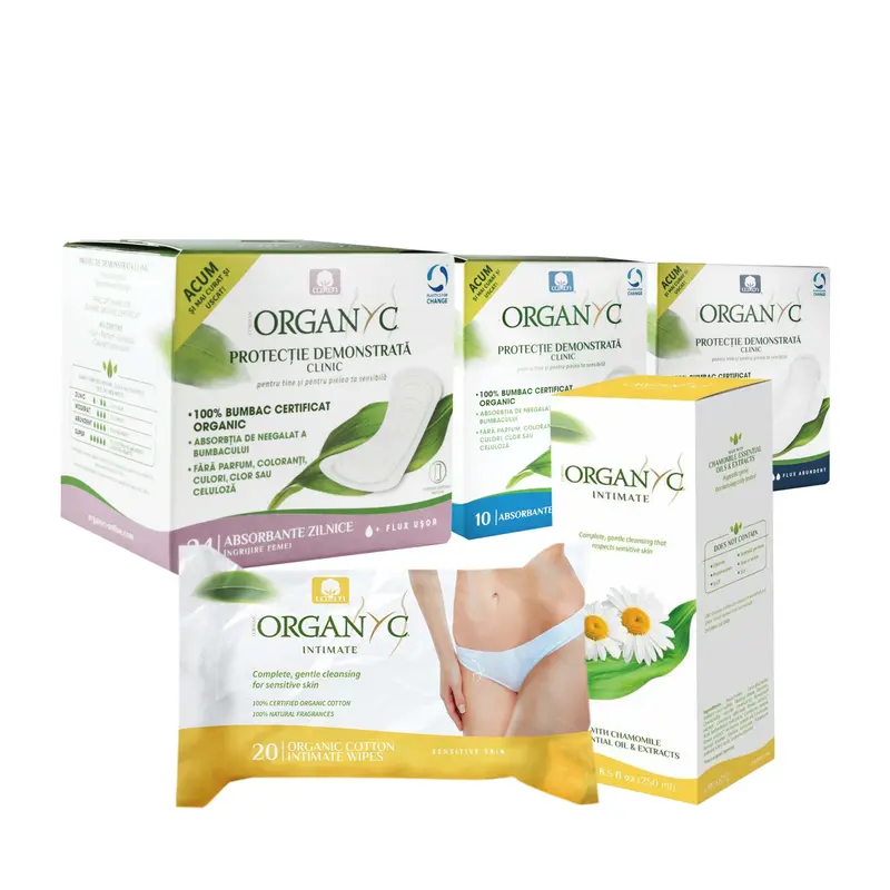 Luna ta – îngrijire intimă, Organyc