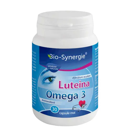 Luteină Omega 3 30 capsule – Bio-Synergie