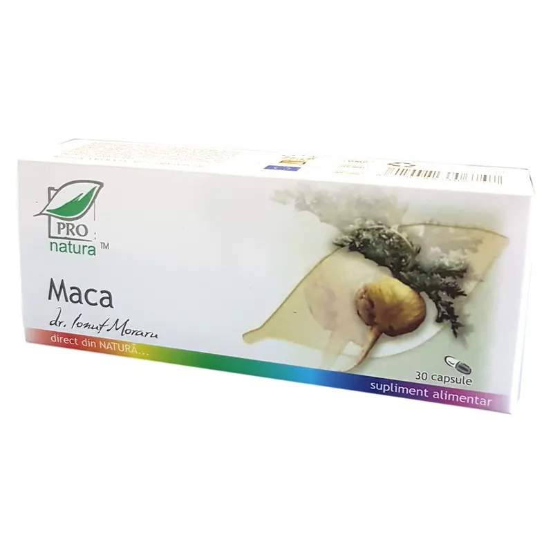 Maca 30 capsule – Medica - Rezistență la efort