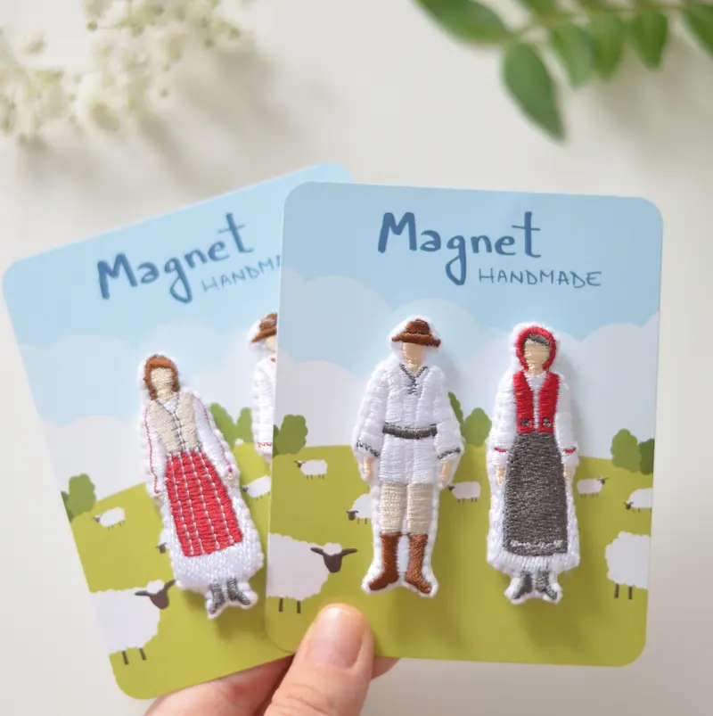 Magnet - Port tradițional românesc