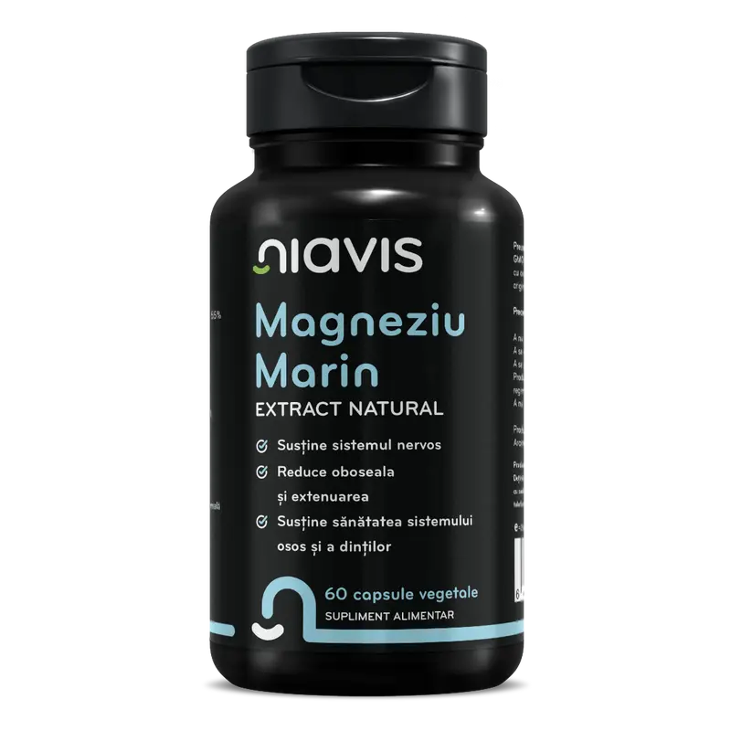 Magneziu Marin Extract Natural 60cps vegetale