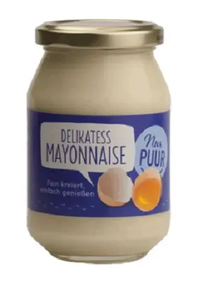 Maioneza bio Delikatess, 250g Nur Puur