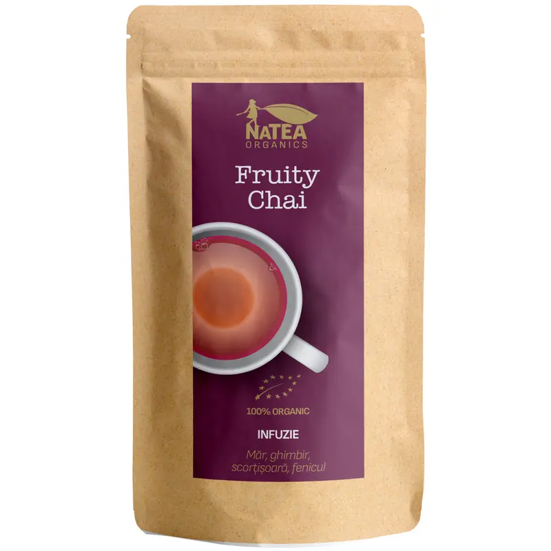 Mar, ghimbir, scortisoara, fenicul - Fruity chai