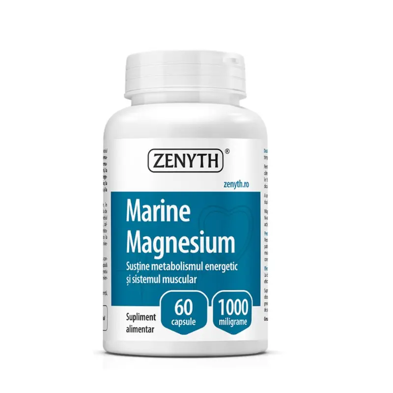 Marine Magnesium 1000mg - 60cps Zenyth
