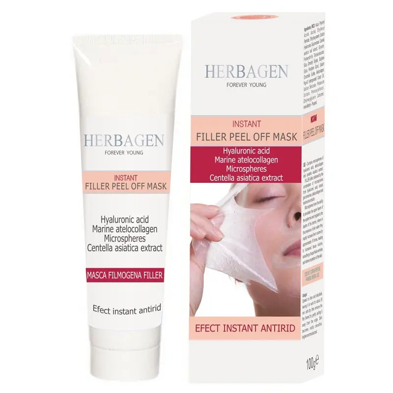 Mască filmogenă filler instant antirid 100 g – Herbagen