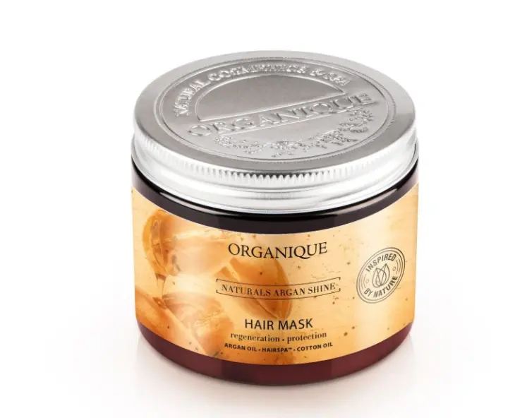 Masca hranitoare pentru par uscat Naturals Argan Shine 200 ml Organique