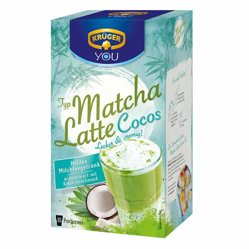 Matcha Latte Cocos Kruger 250g 10 portii