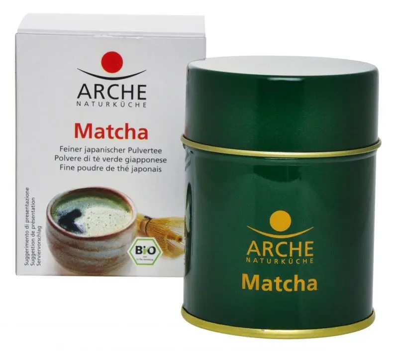Matcha pulbere fina de ceai verde japonez bio, 30g Arche