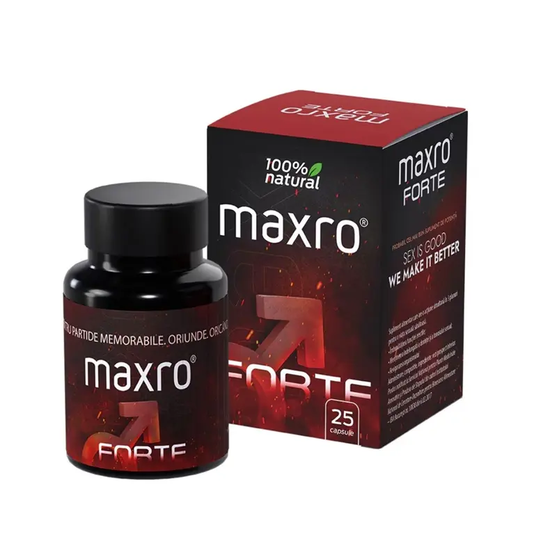 Maxro Forte 25 capsule – Mad House