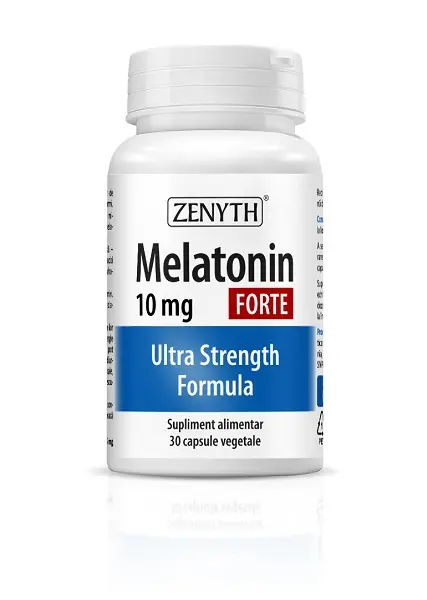 Melatonin Forte 10 mg 30 capsule – Zenyth - Somn odihnitor