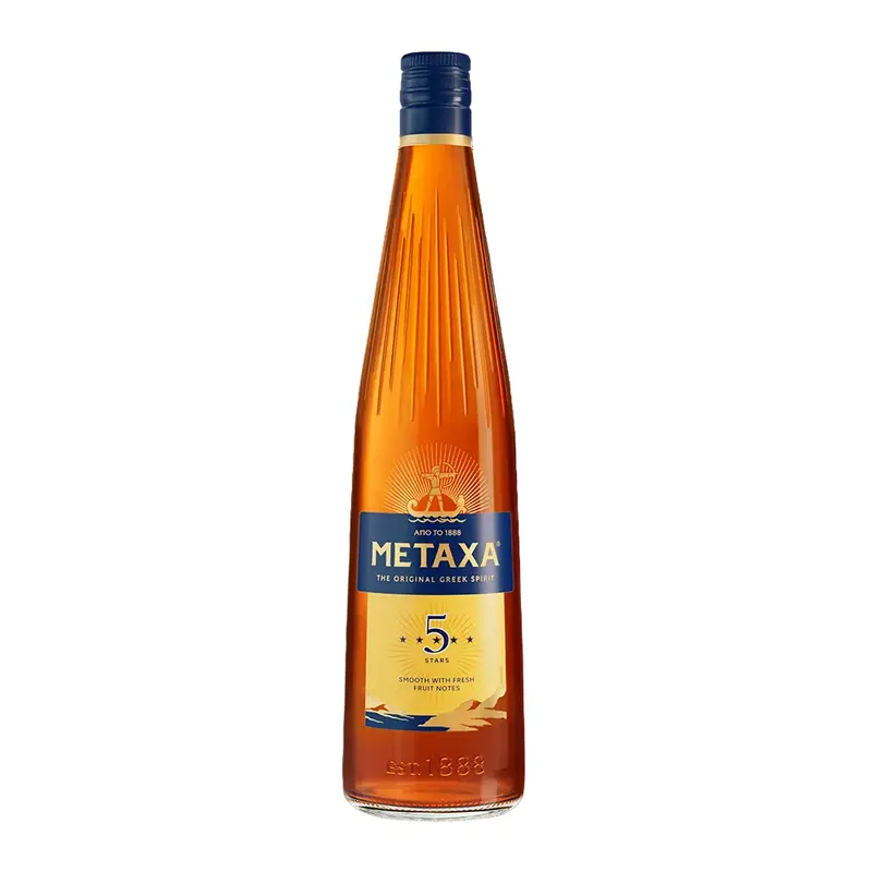 Metaxa 5 Stele 1L 38%