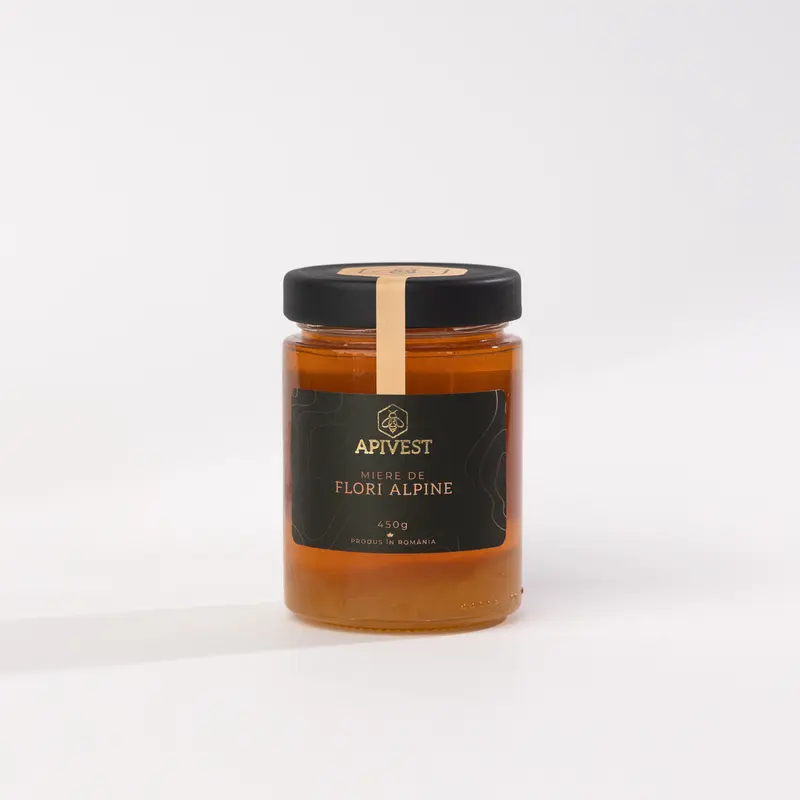 Miere de Flori Alpine Apivest 450g