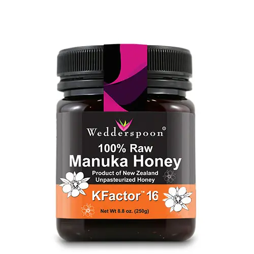 Miere de Manuka KFactor 16 Raw 250 g – Wedderspoon