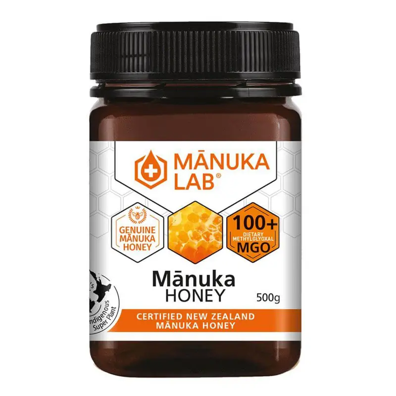 Miere de Manuka MANUKA LAB, MGO 100+ Noua Zeelanda, 500 g, naturala
