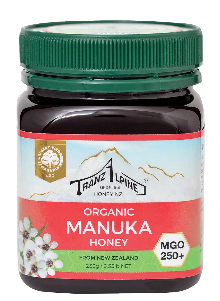 MIERE DE MANUKA MGO 250+ BIO 250G