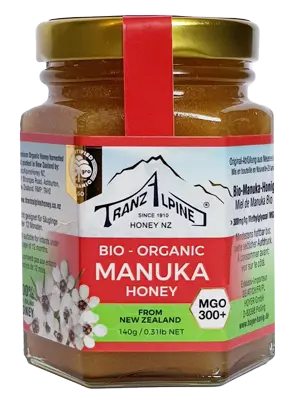 MIERE DE MANUKA MGO 300+ BIO 140G