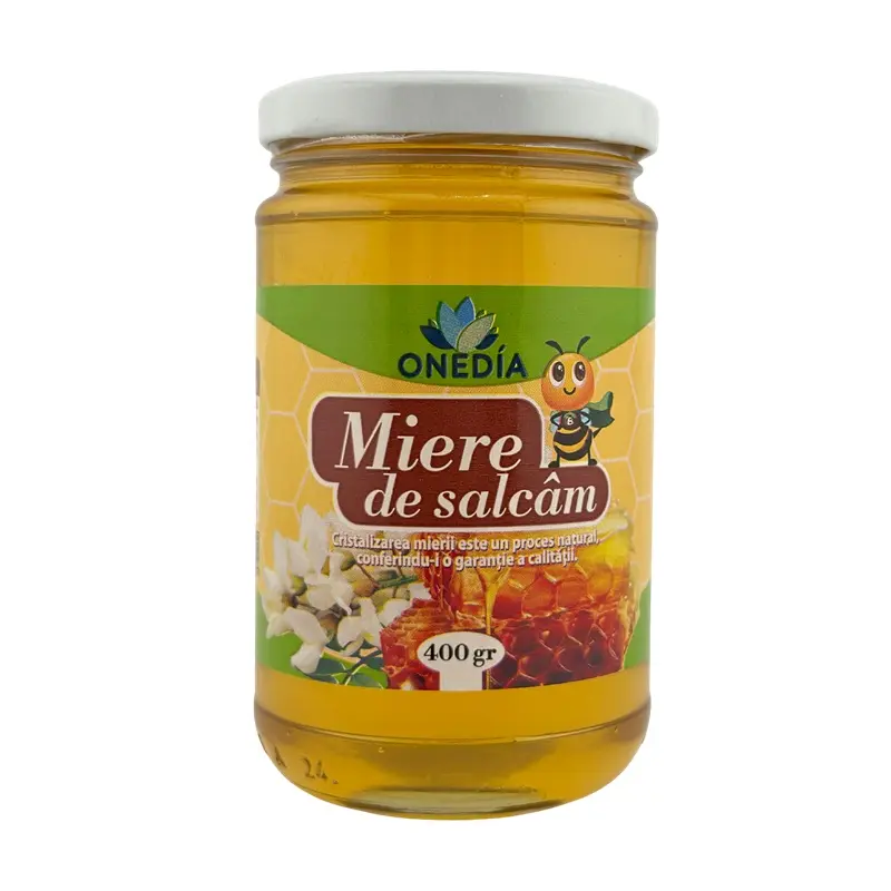 Miere de salcâm 400 g – Onedia - Aliment natural