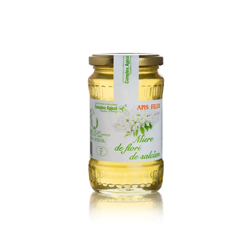 Miere de salcâm Apis Felix 450 g – Complex Apicol - Gust plăcut