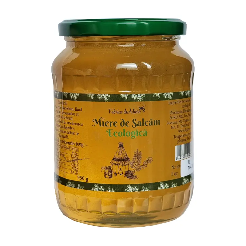 Miere de salcam ecologica 950g Fabrica de Miere