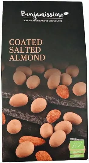 MIGDALE SARATE INVELITE IN CIOCOLATA CU CARAMEL SARAT BIO 60G